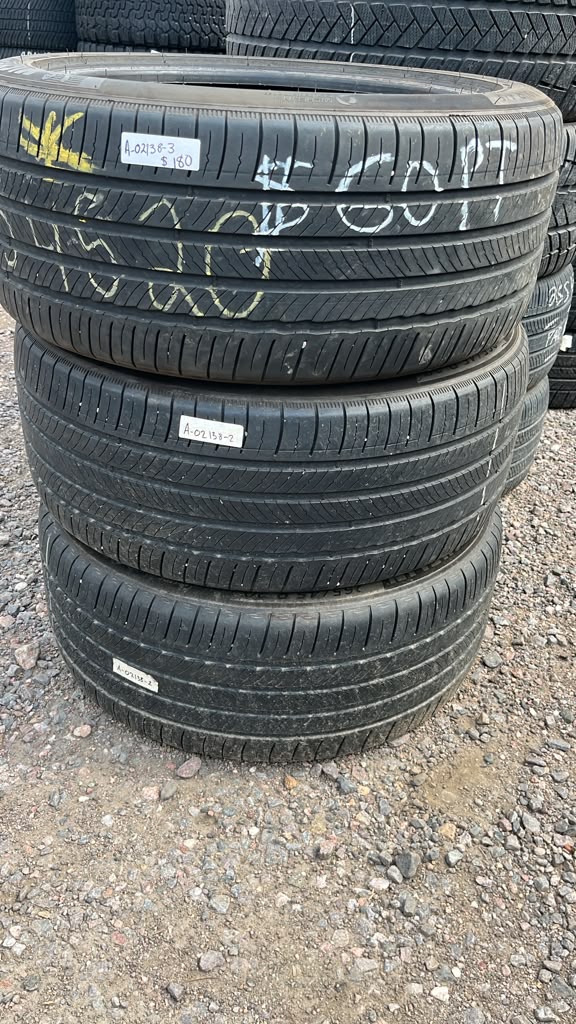 265/45R20 (3 Used Tires) Michelin Primacy Tour A/S