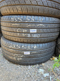 235/55R19 Pair (2 Used Tires) Michelin Primacy