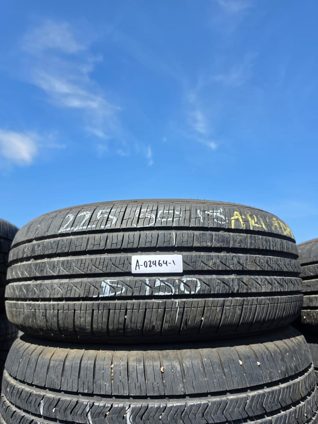 225/50R18 Pair (2 Used Tires) Pirelli Cinturato P7