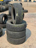 LT265/70R17 Set (4 Used Tires) Falken Wildpeak AT3W