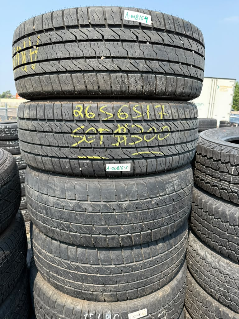 265/65R17 Set (4 Used Tires) Corsa HighWay Terrain Plus
